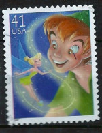 VERINIGTE STAATEN ETAS UNIS USA 2007 THE ART OF DISNEY MAGIC: PETER PAN 95 41C USED   SC 4193 YT 3978 MI 4296 SG 4778 - Used Stamps