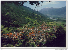 UNTERVAZ, GR - Panorama Mit Falknis Undd Piz Vilan - Vaz/Obervaz