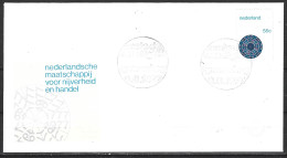 PAYS-BAS. N°1076 De 1977 Sur Enveloppe 1er Jour. Société Néerlandaise Pour Le Commerce Et L'industrie. - FDC