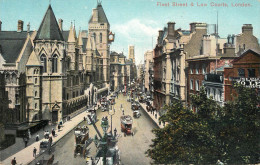 United Kingdom England Old London Fleet Street Cariage Coach Elegance Double Deck Bus - Bus & Autocars