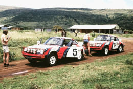 Porsche 911SC 3.0 - Bjorn Waldegard - Vic Preston Jnr - East African Safari Rallye 1978   - 15x10cms PHOTO - Rallyes