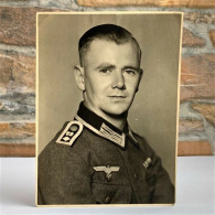 WW2 German Soldier Portrait Photo Wehrmacht 73rd Infantry Regiment Original - 1939-45