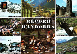 18088  VALLS D'  ANDORRA  Différents Aspects  ( Vues Multiples )  (2 Scans) Andorre - Andorre