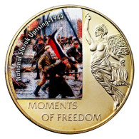 LIBERIA 10 DOLLARS MOMENTS OF FREEDOM - SLOVAK UPRISING 1944 2006 - Liberia