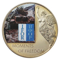 LIBERIA 10 DOLLARS MOMENTS OF FREEDOM IFOR MILITARY FORCE - DAYTON TREATY 2006 - Liberia