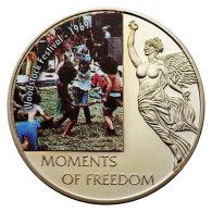 LIBERIA 10 DOLLARS MOMENTS OF FREEDOM - WOODSTOCK FESTIVAL 2006 - Liberia