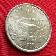 United States USA Quarter 2005 P West Virginia UNC ºº - Altri & Non Classificati