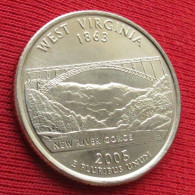 United States USA Quarter 2005 D West Virginia UNC ºº - Other & Unclassified