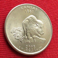 United States USA Quarter 2005 D Kansas UNC ºº - Altri & Non Classificati