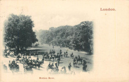 United Kingdom England London Hyde Park Rotten Row - Hyde Park