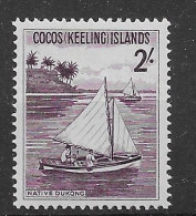 Cocos Mint Never Hinged ** 1964 12 Euros - Cocos (Keeling) Islands