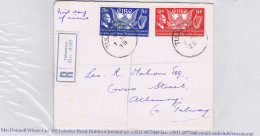 Ireland 1939 US Constitution Set On Registered First Day Cover Tullamore Cds 1 III 39 - FDC