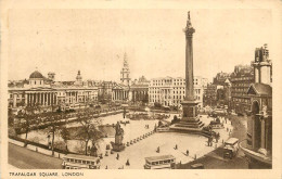 United Kingdom England London Trafalgar Square Bus - Trafalgar Square