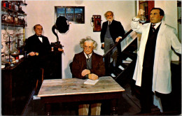 Canada Banff Canadian Wax Gallery Albert Einstein Alexander Bell Thomas Edison & Doctor Frederick Banting - Banff