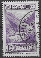 Fr. Andorra 150 Euros VFU 1933 - Used Stamps