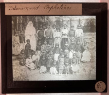 Ooty - Ootacamund - Photo Ancienne Sur Plaque De Verre - Orphelines Du Village - Groupe De Fillettes - Inde India - Inde