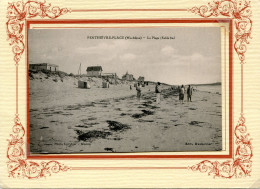 SAINT PIERRE QUIBERON **  KERHOSTIN ** PENTHIEVRE **  LA PLAGE ET LES CABINES DE BAIN  ** - Sonstige & Ohne Zuordnung