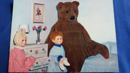 CPSM BONNE NUIT LES PETITS NOUNOURS OURS NICOLAS ET PIMPRENELLE  ALLONS AU LIT S ORTF TELEVISION  YVON 10 - Ours