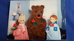 CPSM BONNE NUIT LES PETITS NOUNOURS  OURS NICOLAS PIMPRENELLE NOUNOURS LA RONDE DU ROSIER ROSES ORTF TELEVISION  YVON 3 - Ours