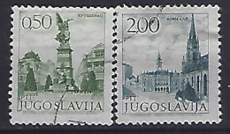 Yugoslavia 1972-73  Sehenswurdigkeiten (o) Mi.1476-1477 - Used Stamps