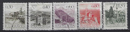 Yugoslavia 1972-84  Sehenswurdigkeiten (o) Mi.1480-1484 - Used Stamps