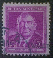 United States, Scott #965965, Used(o), 1948, Chief Justice Harlan Stone, 3¢, Bright Red Violet - Used Stamps