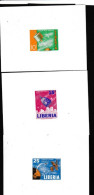 ESPACE-LIBERIA- N°393/5 Non Dentelé & LOT DE 3 BLOCS N°27 +N°27a+ N°30 - Colecciones