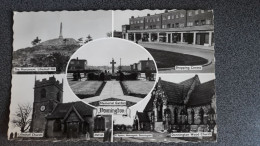 DONNINGTON MULTIVIEW INCLUDING SHOPPING CENTRE OLD R/P POSTCARD SHROPSHIRE - Shropshire