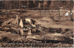 Eupen Le Barrage -Entrée De La Hill Dans Le Lac  -envoyé - Eupen