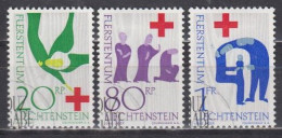 Liechtenstein  428/30 , O  (G 2101) - Usados