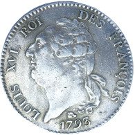 Louis XVI - Écu Constitutionnel 1793 Toulouse - 1792-1804 1ère République (An I – An XII)