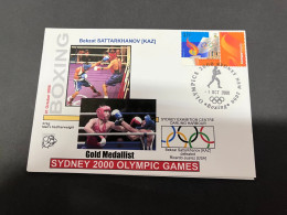 14-9-2023 (1 U 7)  Australia Cover - Sydney 2000 Olympic Games - Boxing Gold Medalist - Summer 2000: Sydney