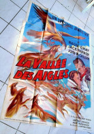 Affiche Ciné Orig LA VALLÉE DES AIGLES Litho Terence YOUNG Christopher LEE 1951 120X160 - Affiches & Posters