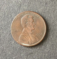 $$USA1000 - Abraham Lincoln - 1 Cent coin - USA - 1998 - Sonstige & Ohne Zuordnung