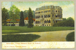 Renkum *** Sanatorium Oranje Nassau's Oord - 1908 - Renkum