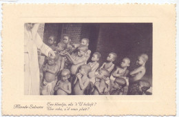 PK - CP - Missie - Merode Salvator Congo - Kledij Aan Kinderen Uitdelen - Zusters St Jozef Brugge - Missions