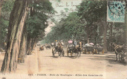 FRANCE - Paris - Bois De Boulogne - Allée Des Acacias - Colorisé - Carte Postale Ancienne - Parks, Gärten