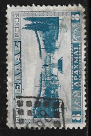 GREECE 1934 Stadium 8 Dr. Bleu Vl. 479 With Rural Cancellation 568 - Sellados Mecánicos ( Publicitario)