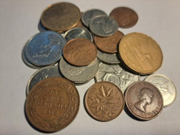 CANADA   Lot De 22  Monnaies  (  479 ) - Alla Rinfusa - Monete