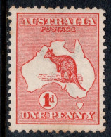 1913 SG 2d. 1d Red Kangaroo (Die II, NO Break In Frame Lower Left Frame Above Value) Mint Lightly Hinged. Cat. £16. - Ungebraucht