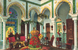 MAROC - Un Intérieur Arabe - Colorisé - Carte Postale Ancienne - Autres & Non Classés