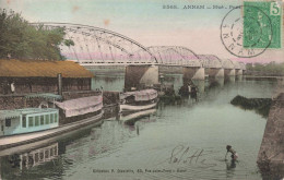 VIETNAM - Annam - Hué - Pont - Colorisé - Carte Postale Ancienne - Viêt-Nam