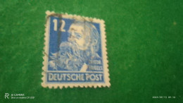 D.ALMANYA1948-1959       12PFG       USED - Gebraucht