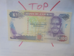 ZAMBIE 100 KWACHA 1991 Neuf (B.30) - Zambie