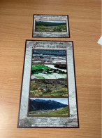 Bhutan Landscape Scenic  Mountain Stamps Rural X 2 S/s MNH - Autres & Non Classés