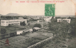 VIETNAM - Annam - Hué - Casernes De L'Infanterie Coloniale Près De La Légation -  Carte Postale Ancienne - Viêt-Nam