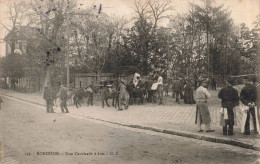 FRANCE - Robinson - Une Cavalcade à âne - GI - Animé -  Carte Postale Ancienne - Le Plessis Robinson