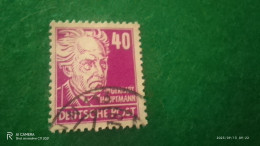 D.ALMANYA1948-1959       40PFG       USED - Gebraucht