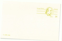 Entier Carte Postale - George Wythe - Signataire De L'indépendance Des Etats-Unis - 1981-00