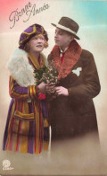 FETES ET VOEUX - Nouvel An - Un Couple Heureux - Colorisé - Carte Postale Ancienne - New Year
